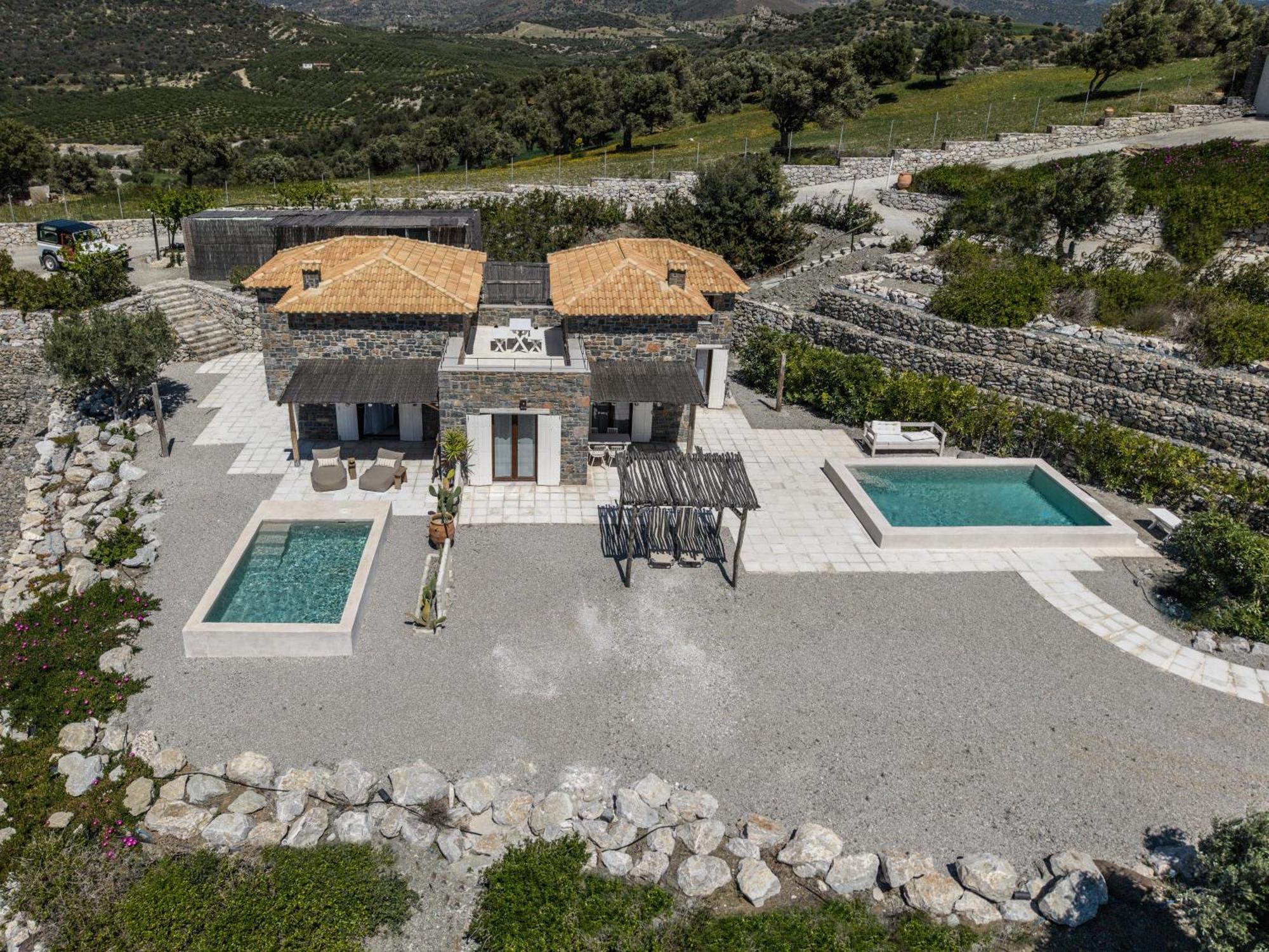Palazzo Greco Villas Agia Galini Exterior foto